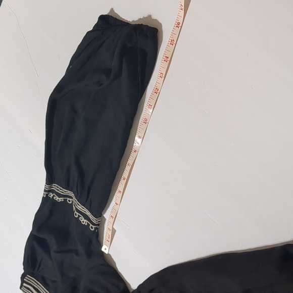 Hot & Delicious Embroidered Tassel Dress women size L - Picture 8 of 11